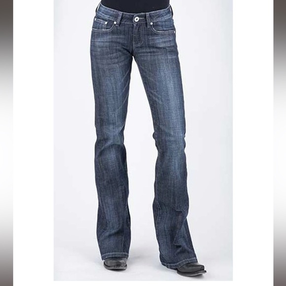 STETSON WOMENS CLASSIC BOOT CUT JEANS - Picture 7 of 7